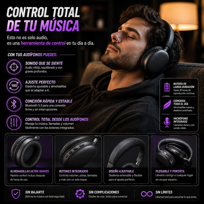 Audífonos Max | Sonido que se siente 🔥 PAGA 1 LLEVA 2 🔥